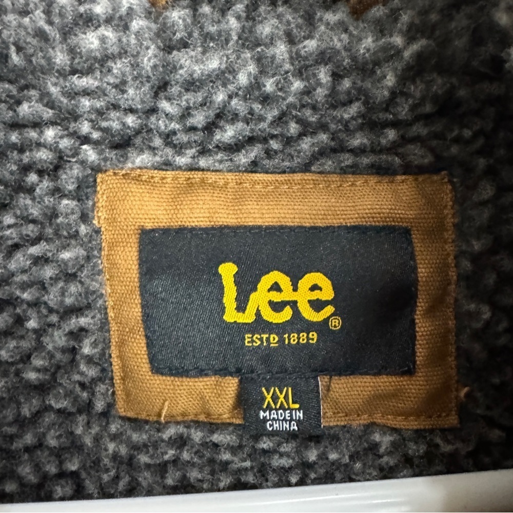 Lee Vest Vintage Sherpa Lined Size XXL - Picture 4 of 7